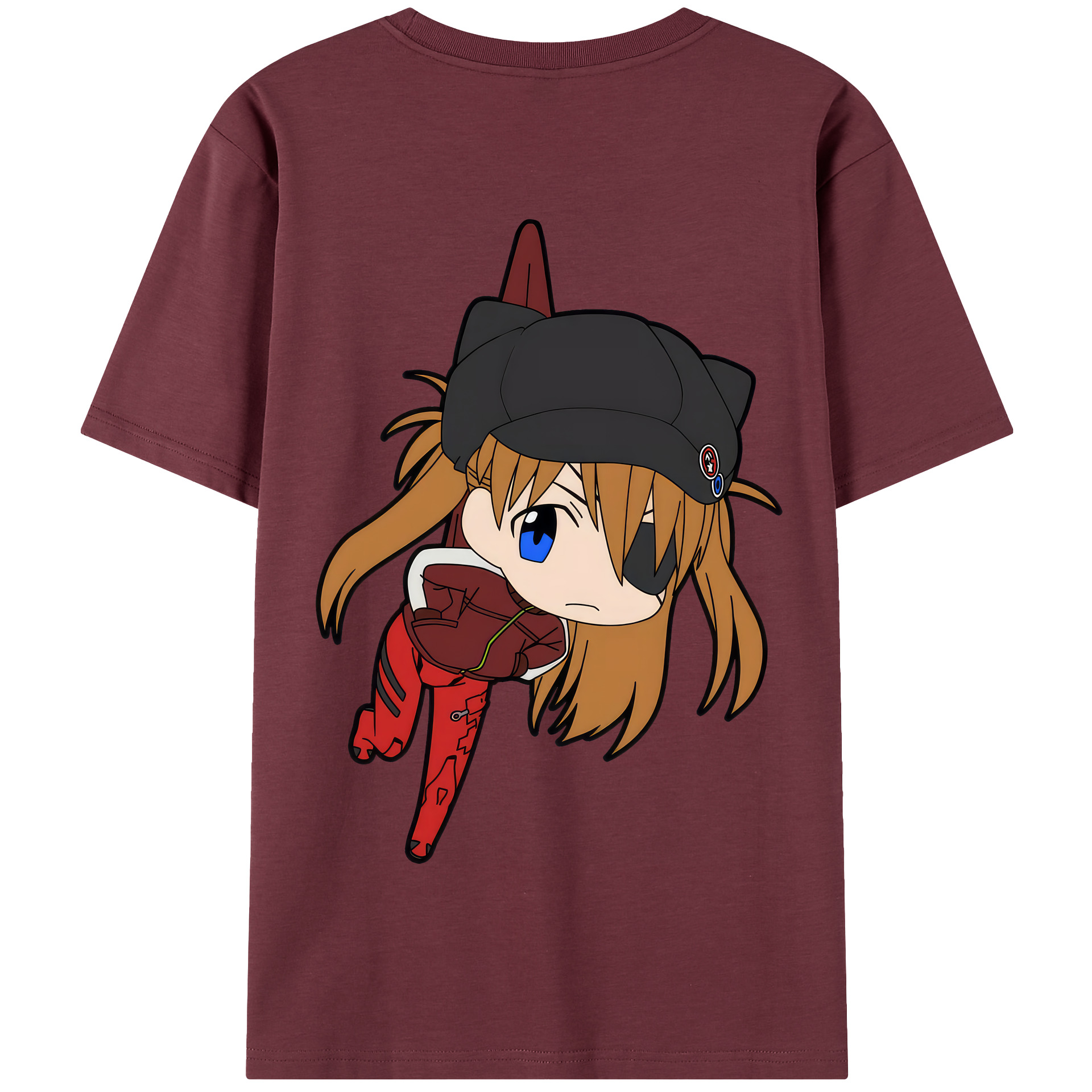 （画像用） EVA 新世紀エヴァンゲリオン 綿100％半袖Tシャツ（背面プリント）